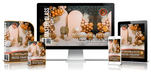 DECORACIÓN DE FIESTAS PRÁCTICO Y EVALUATIVO